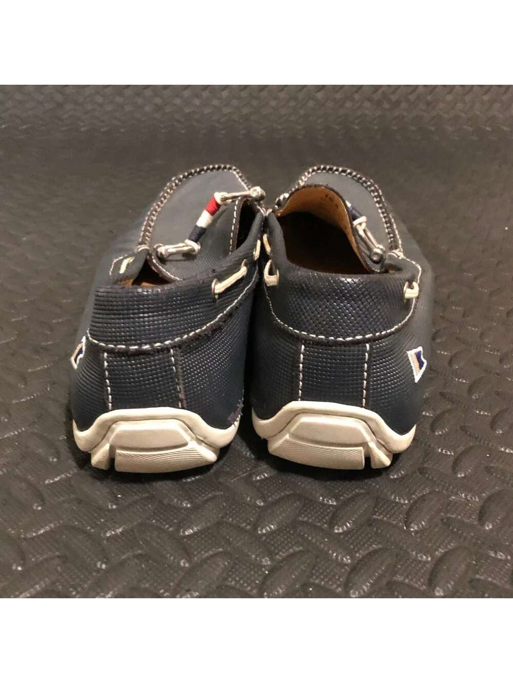 Riomar Men's Navy The Waterman  Boat Shoes Size 10.5 / 43.5